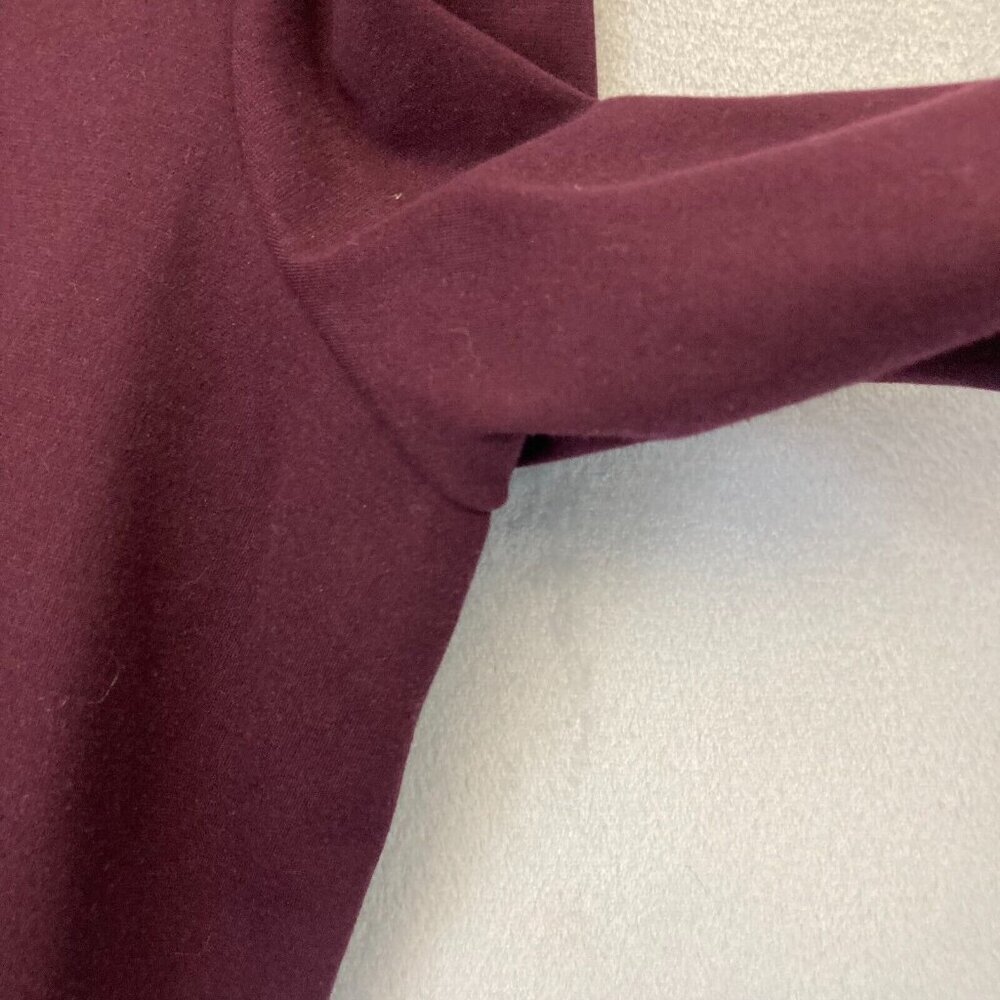 Coldwater Creek Maxi Dress & Cardigan Sweater Set PXL Burgundy Modest XL Petite - Picture 12 of 16
